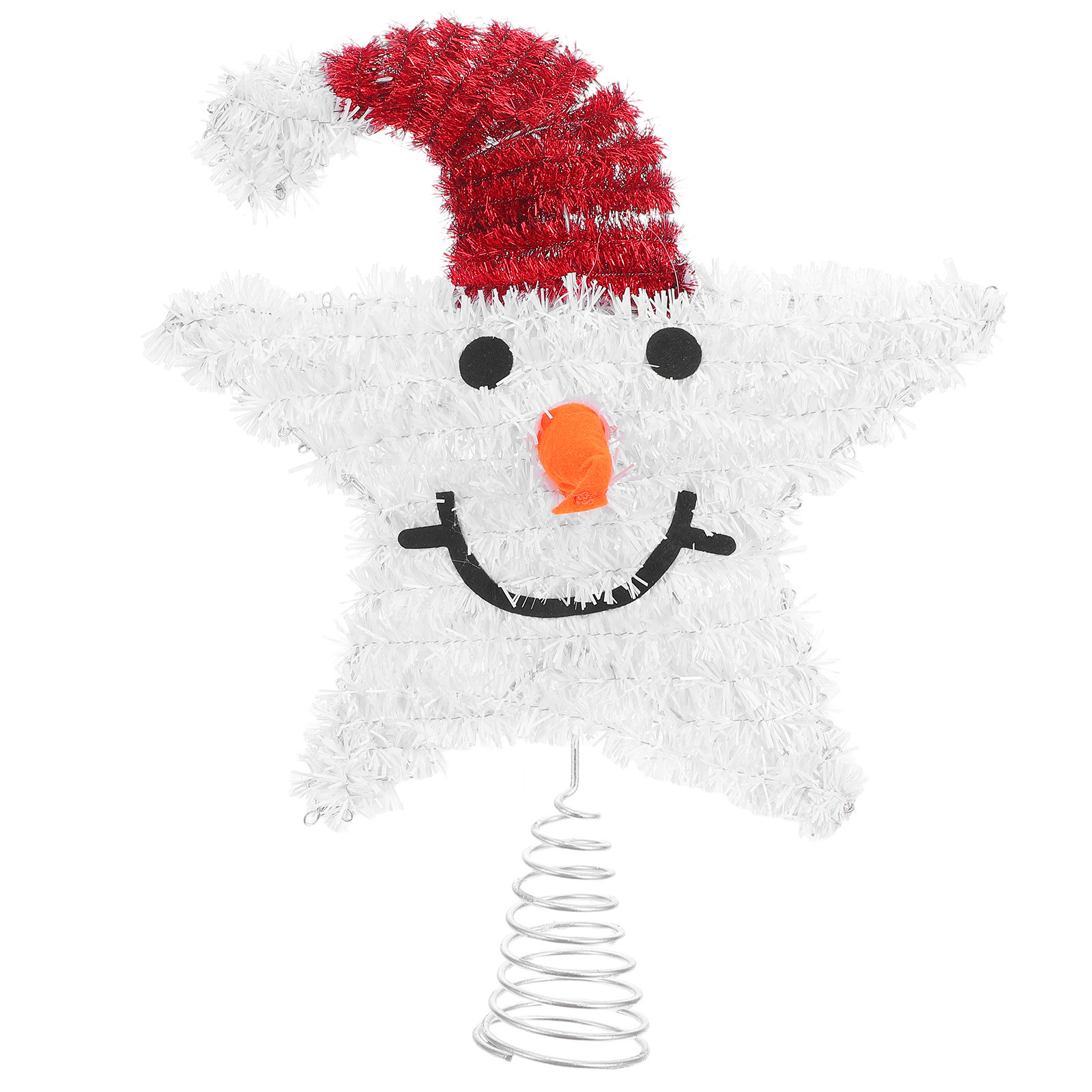 Star Tree Topper - クリスマスツリートッパースター パーティーデコレーション ツリートップ プラスチック製クリスマス装飾オーナメント