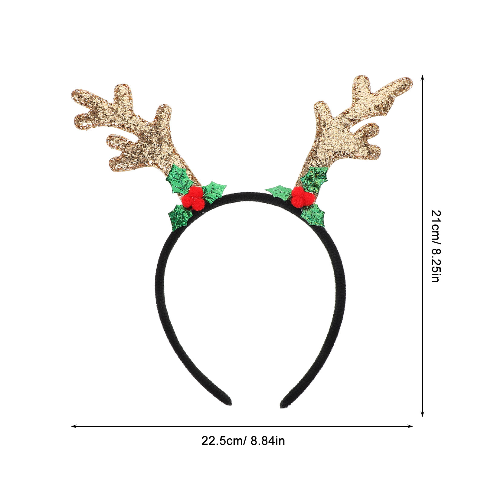 トナカイの角のヘッドバンド 女性 ティーンガールズ クリスマ - Reindeer Antlers Headband のレビューと価格