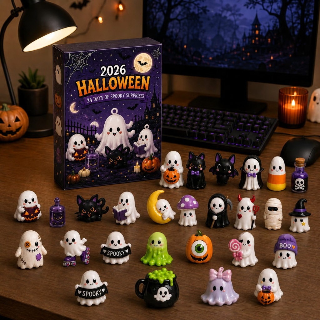 2026年ハロウィンアドベントカレンダー、24日間の不気味な - Advent Calendar Gift のレビューと価格