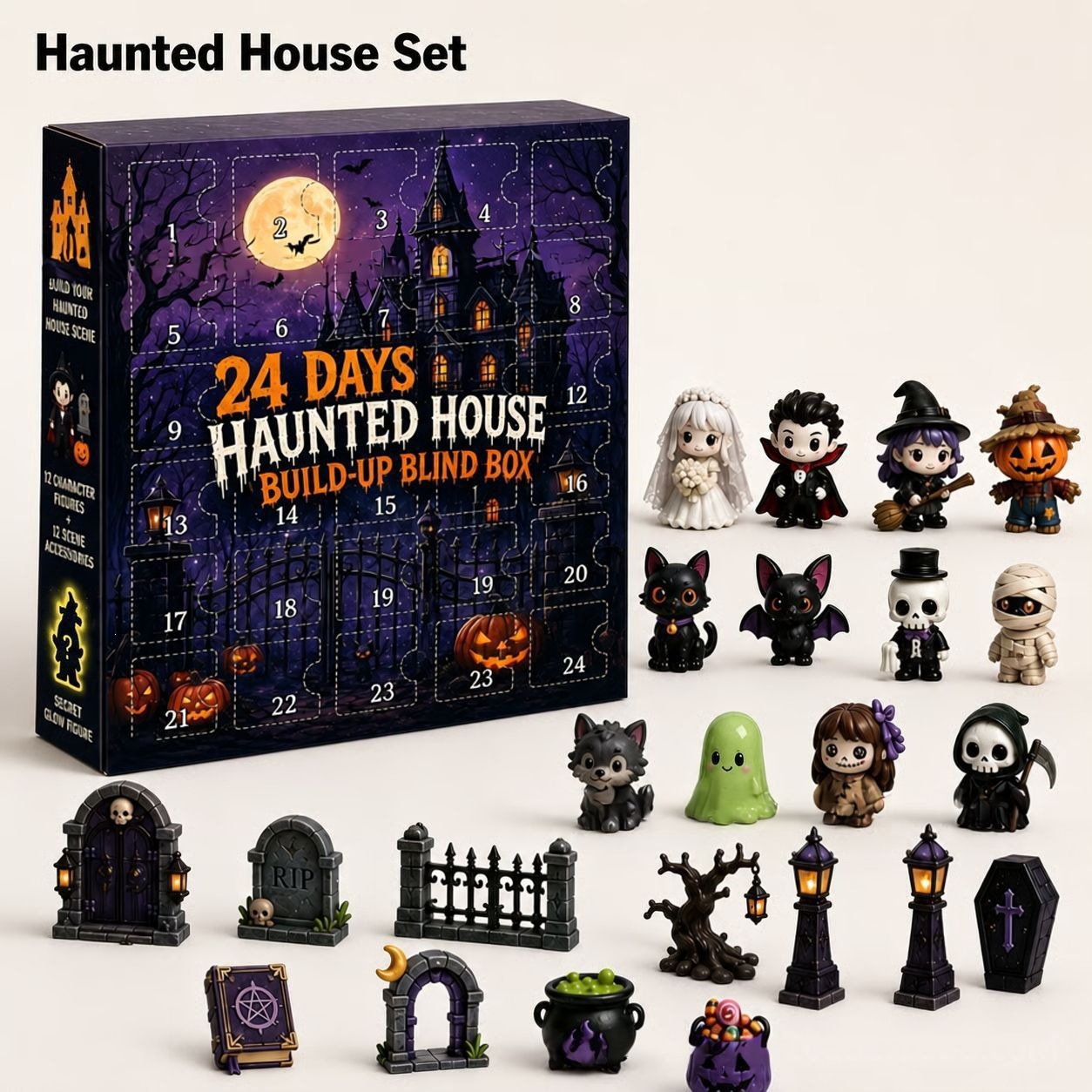 2026年ハロウィンアドベントカレンダー、24日間の不気味な - Advent Calendar Gift のレビューと価格