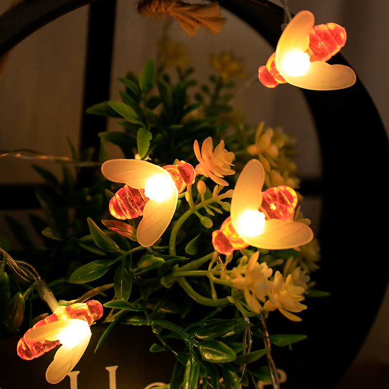 LEDミツバチストリングライト ヴィンテージ クリスマス ハ - Led Fairy String Lights のレビューと価格