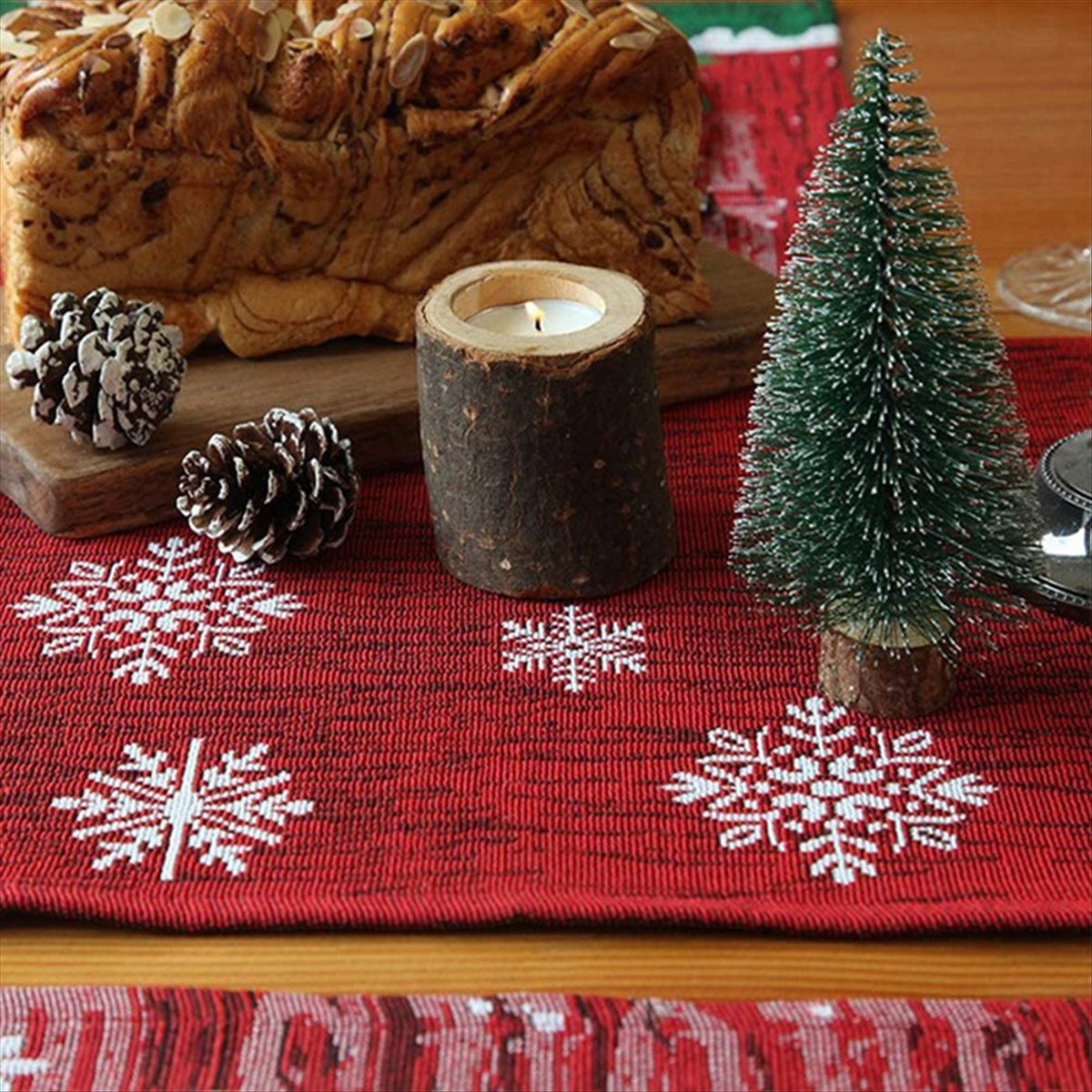 ABDD HOT クリスマス テーブルランナー - 冬のテー - Christmas Table Runner のレビューと価格