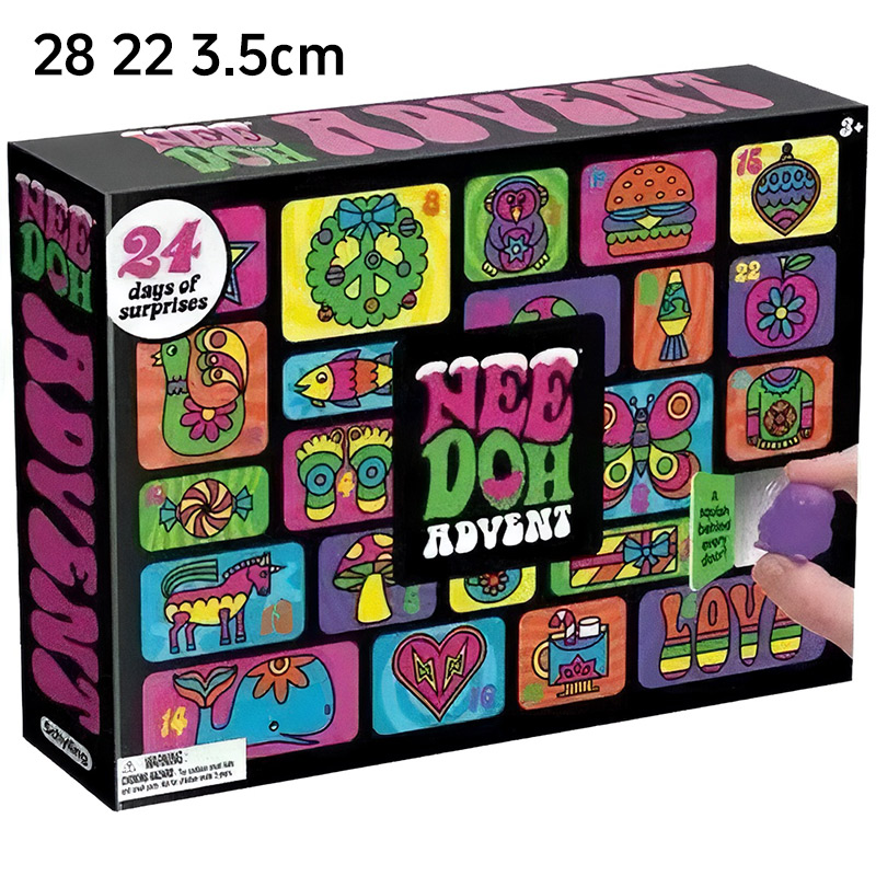 2026 NeeDoh アドベントカレンダー 24個入り 3 - Advent Calendar Gift のレビューと価格