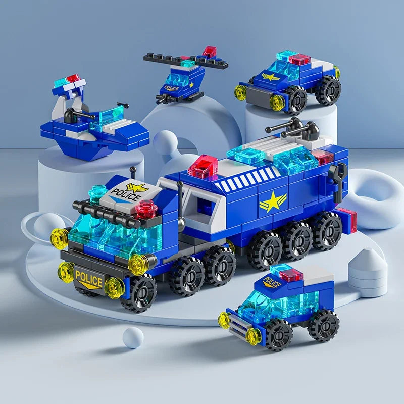 子供のための消防車のビルディングブロック,警察のトラック,エ - Lego Set City のレビューと価格